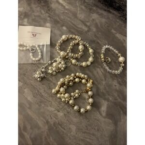 Pearl Bracelet Lot
